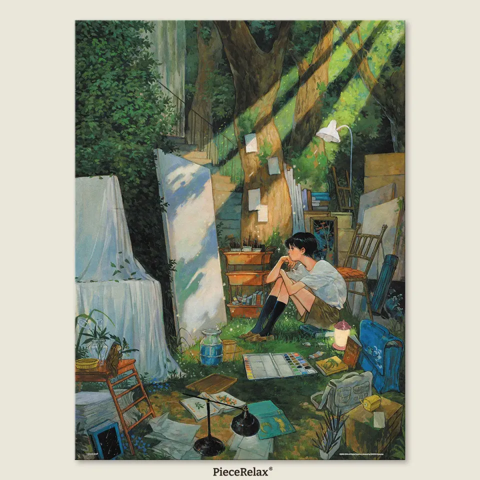 PieceRelax PieceClicks Courtyard of Traces U1208 puzzle 1008 piese mari
