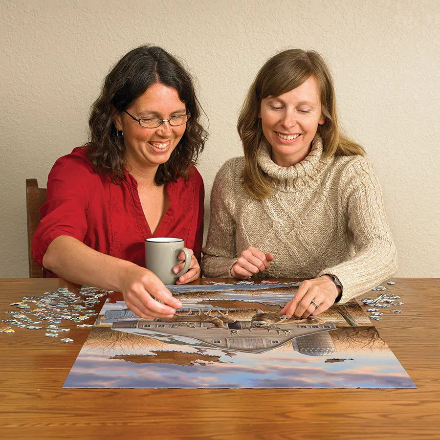Cobble Hill Rural Route puzzle 1000 piese ferma