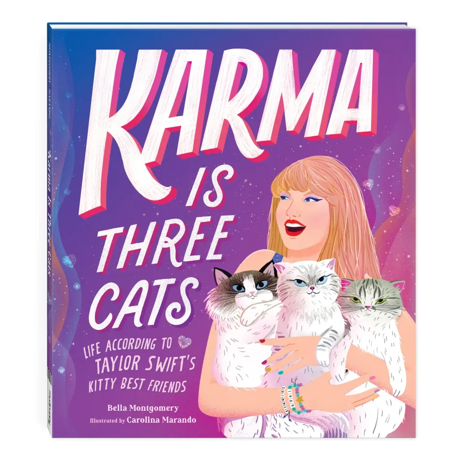 Mudpuppy Karma Is Three Cats carte cartonata 32 pag