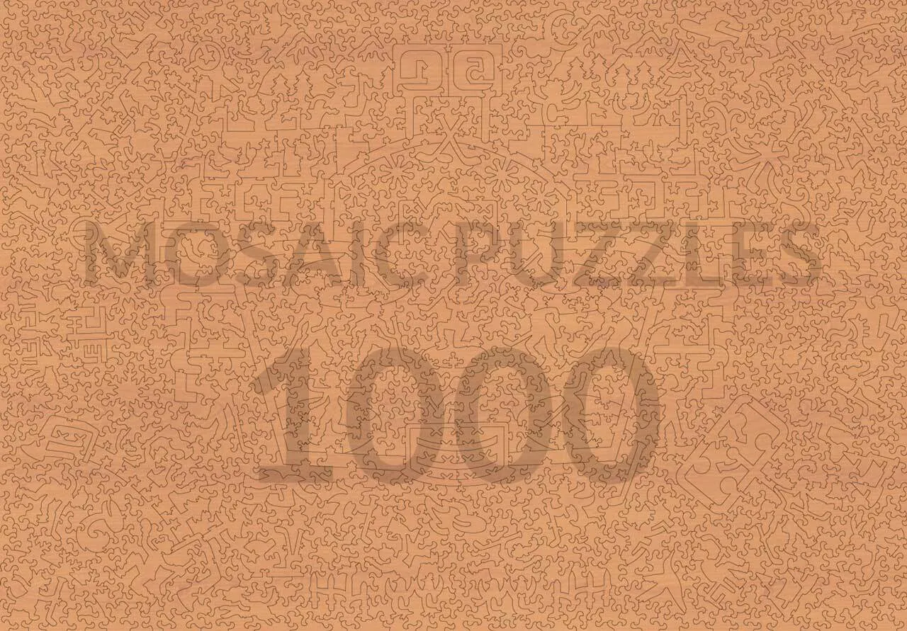 Mosaic Puzzles Across the Rink puzzle lemn 250 piese sport