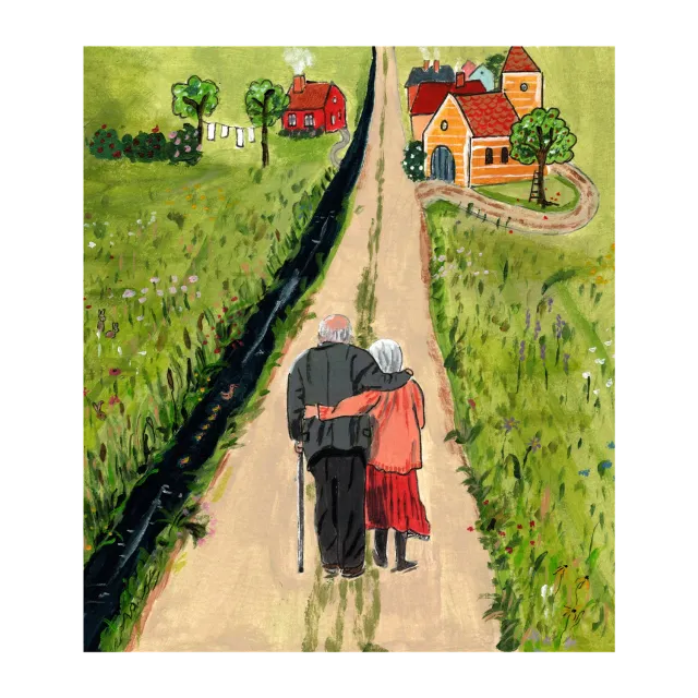 Hidden Piece Puzzles Grow Old Together puzzle 361 piese 29x34 cm