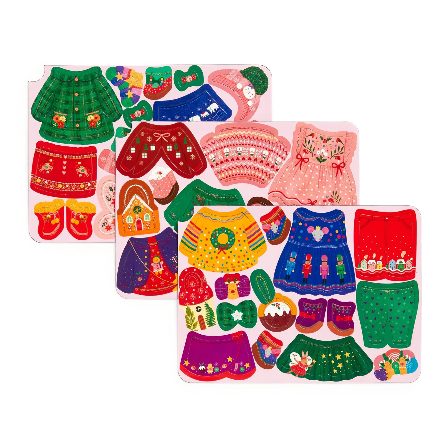 Mudpuppy Merry Woodland joc magnetic 45+ Craciun