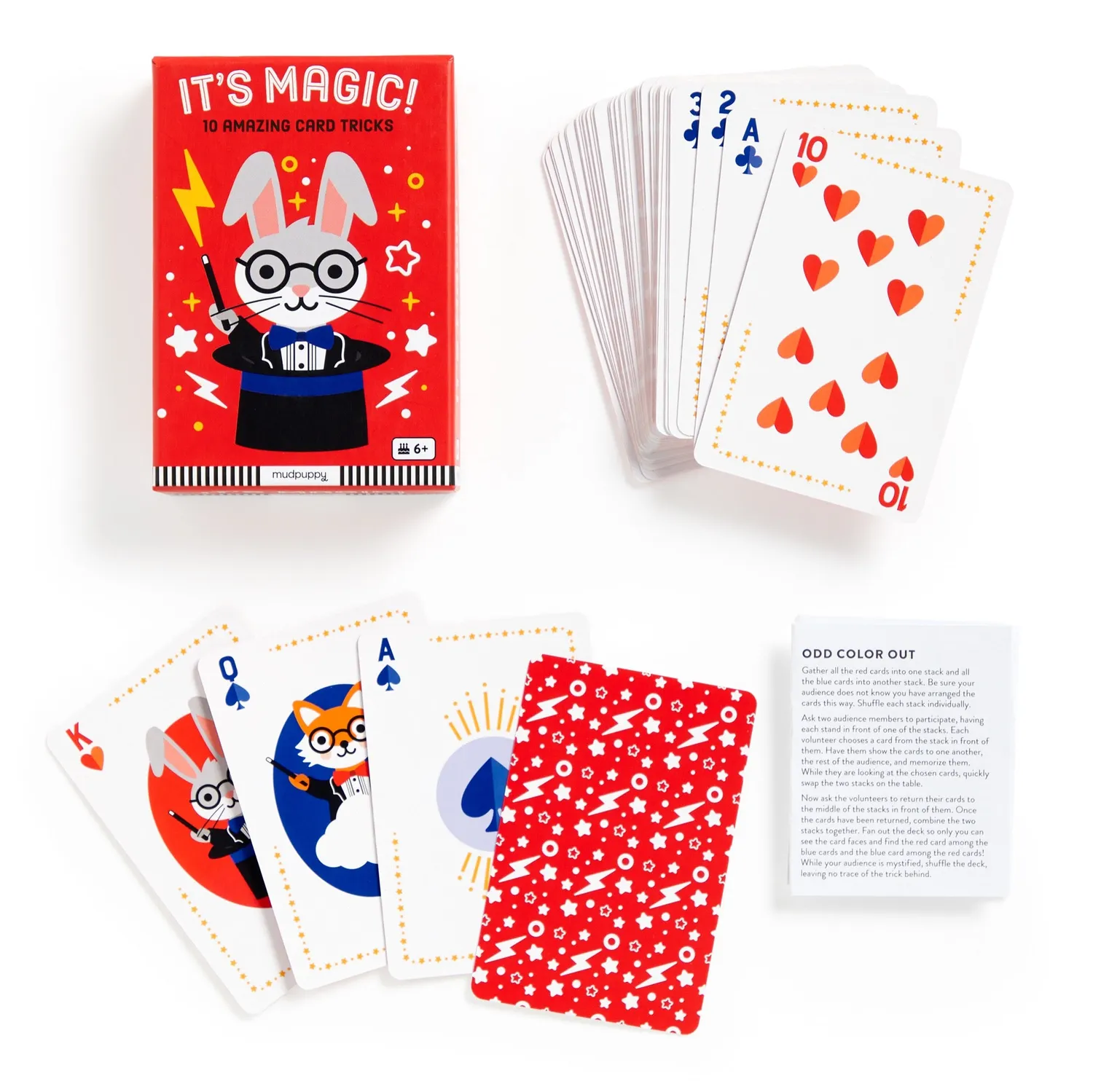 Mudpuppy It's Magic joc carti magie 10+ trucuri incepatori