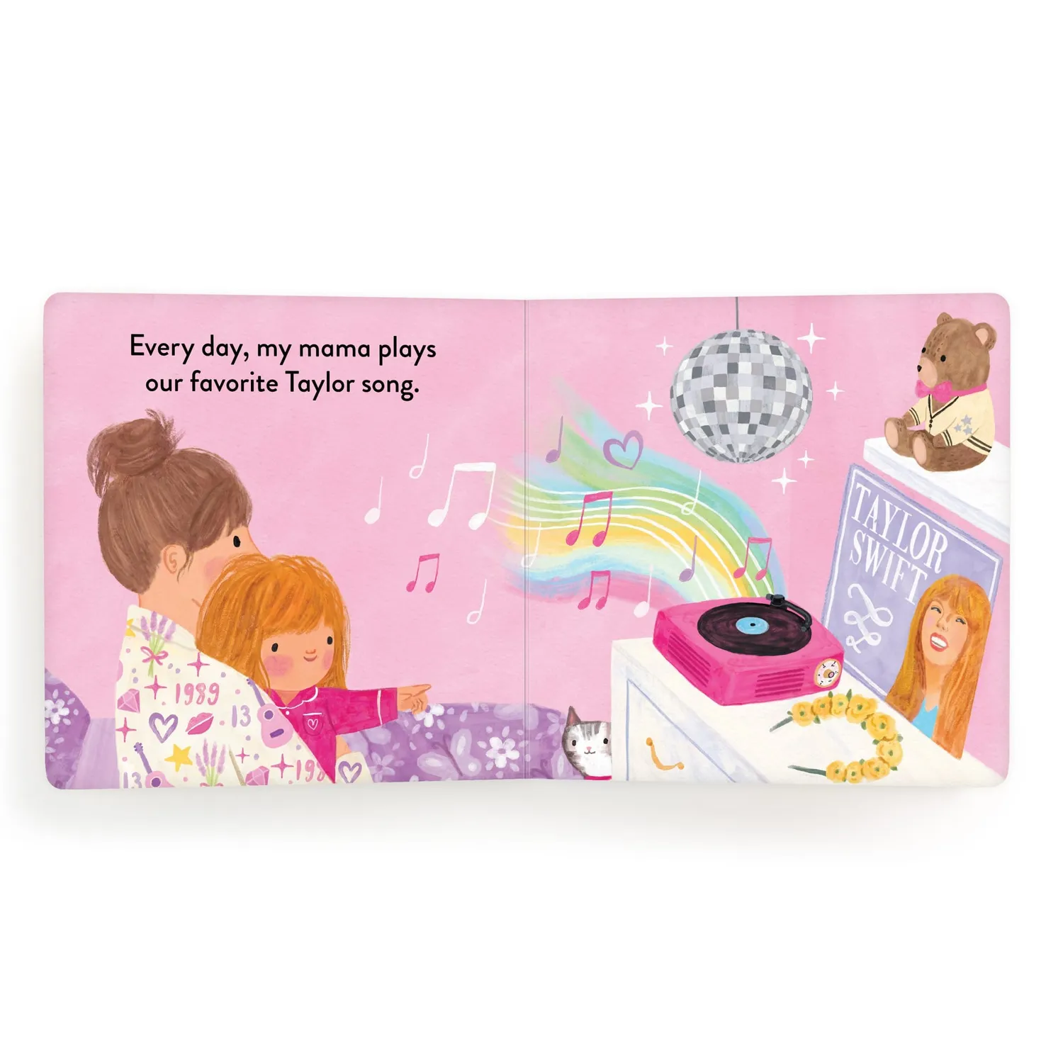 Mudpuppy Taylor Time carte board book muzica 28 pagini