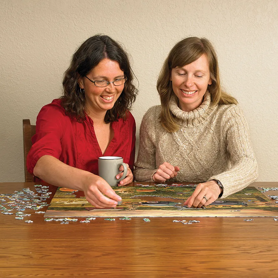 Cobble Hill Harvest Time puzzle 1000 piese ferma