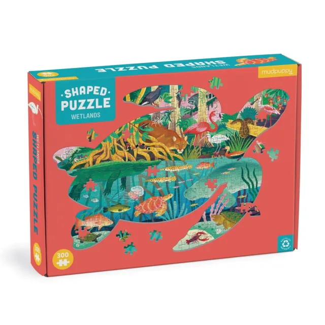 Mudpuppy Wetlands Puzzle 300 piese testoasa 58cm