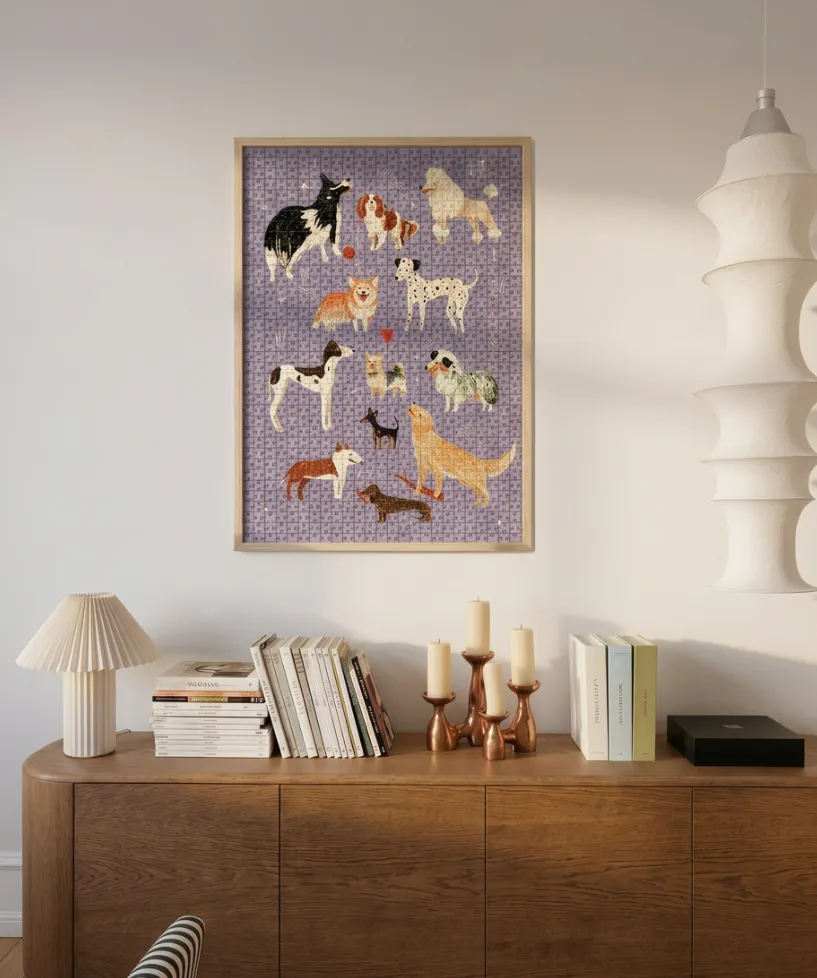 Muno Puzzle Psinki puzzle 1000 piese rase caini