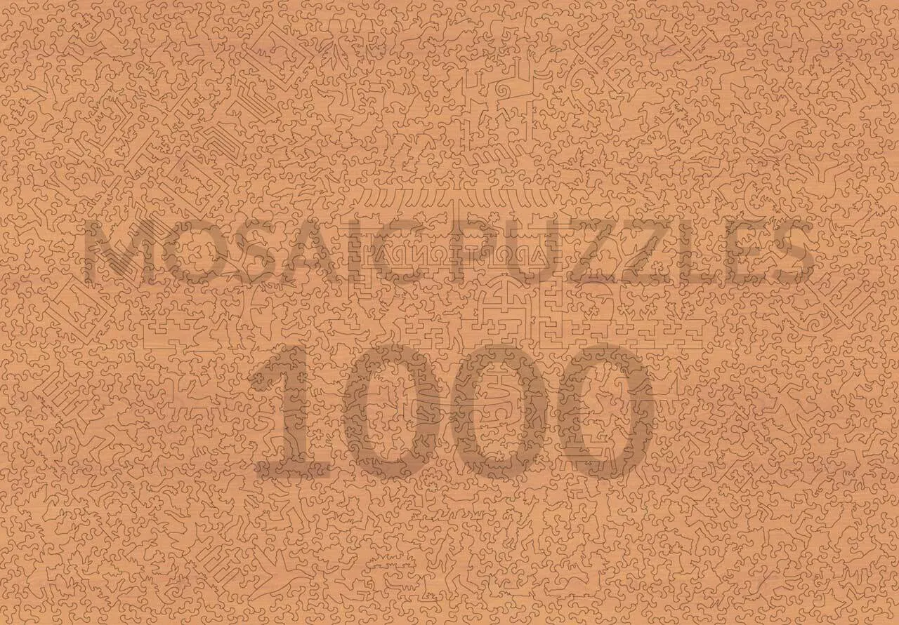 Mosaic Puzzles Who Let the Dogs In? puzzle 50 piese câini