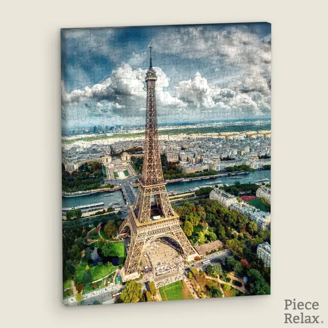 PieceRelax Puzzle Canvas Eiffel Tower Paris HN1310 puzzle