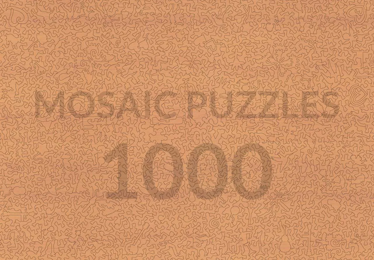 Mosaic Puzzles Butterfly Kaleidoscope puzzle 500 piese