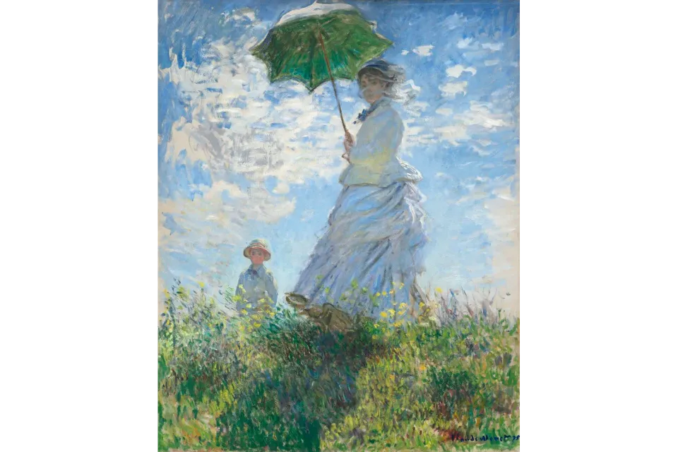 Mosaic Puzzles Madame Monet and Her Son puzzle lemn 500 piese