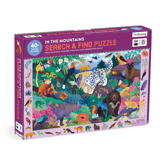 Mudpuppy In the Mountains puzzle 64 piese caută