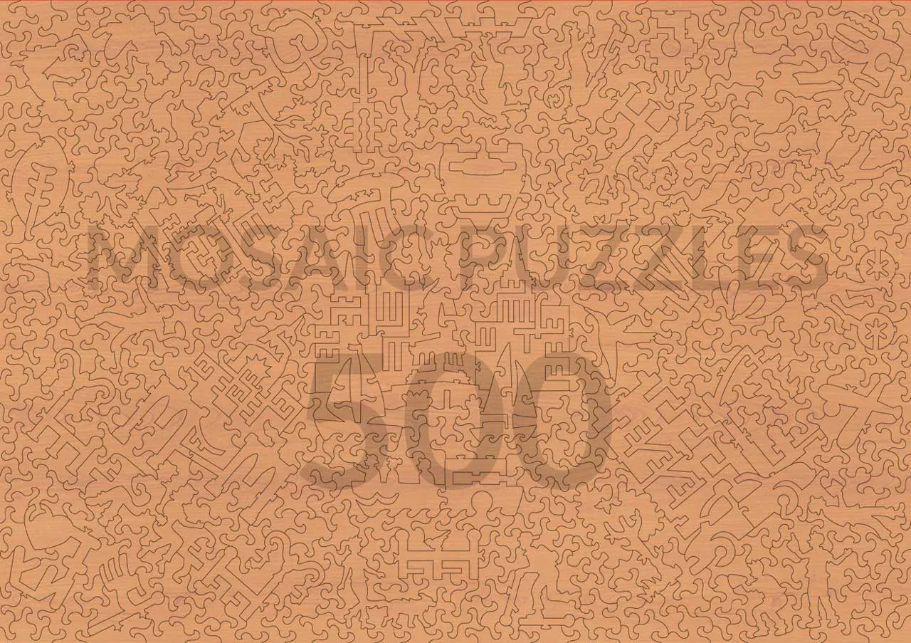 Mosaic Puzzles Brooklyn's Little Bookshop puzzle lemn 1000 piese
