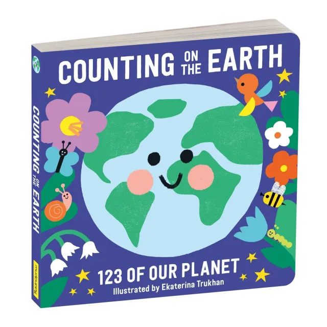 Mudpuppy Counting on the Earth carte cartonată 20 pagini