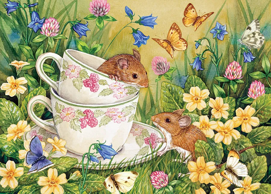 Cobble Hill Tiny Tea Time puzzle tava 35 piese copii