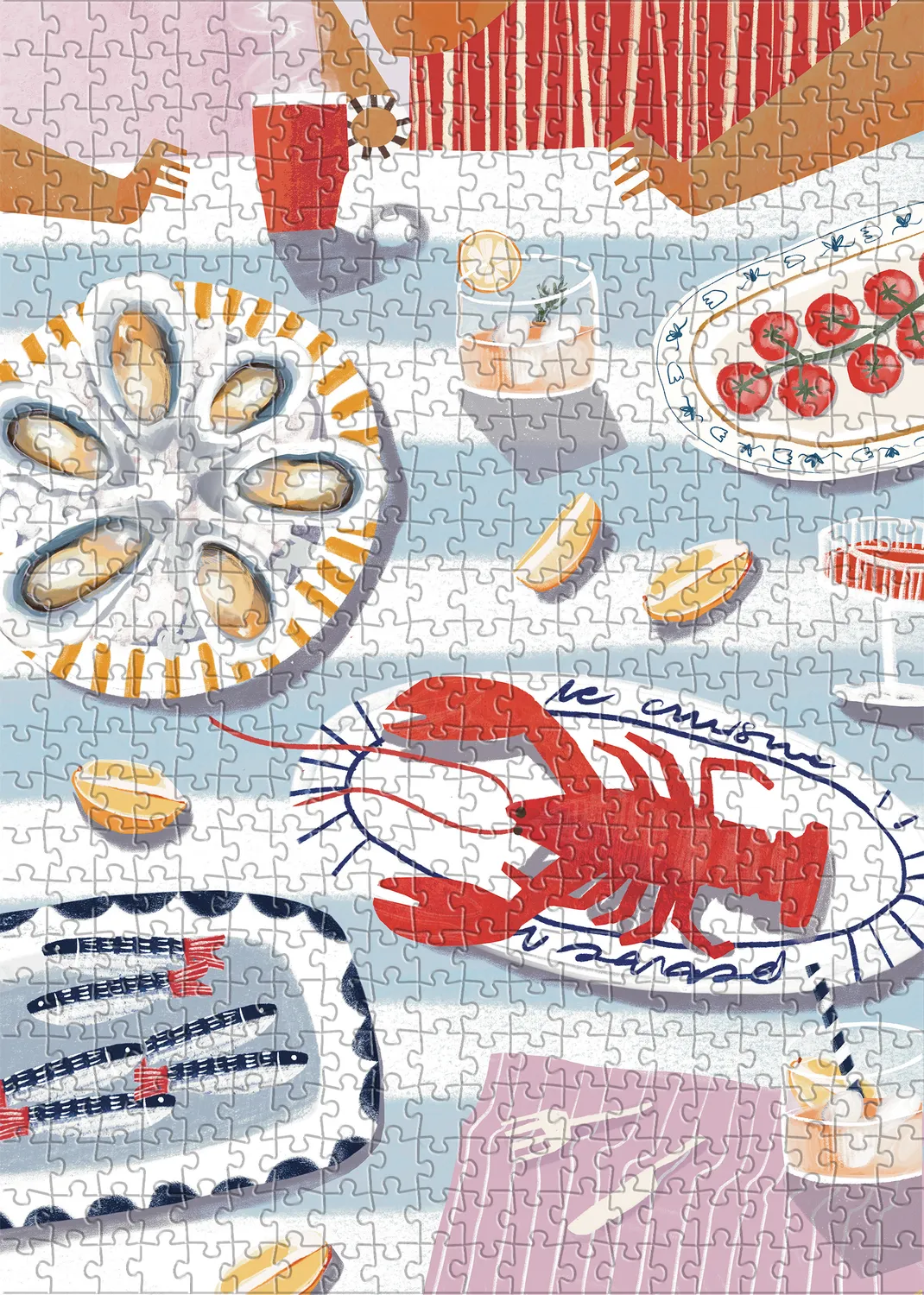 Muno Puzzle The Oysters puzzle 500 piese marin