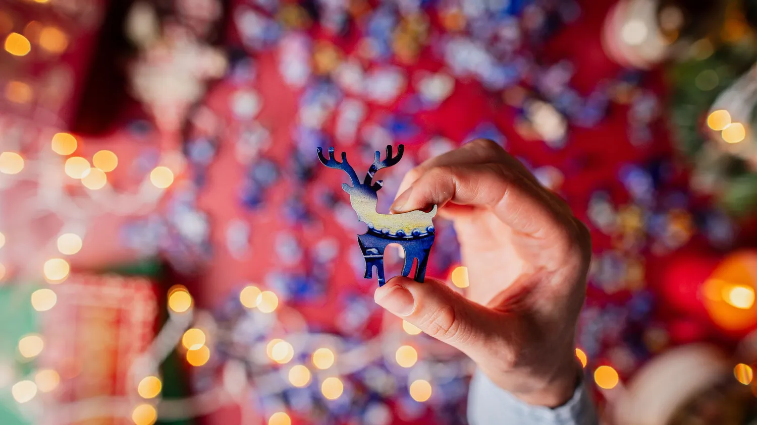 Mosaic Puzzles The Polar Express puzzle lemn 500 piese Crăciun