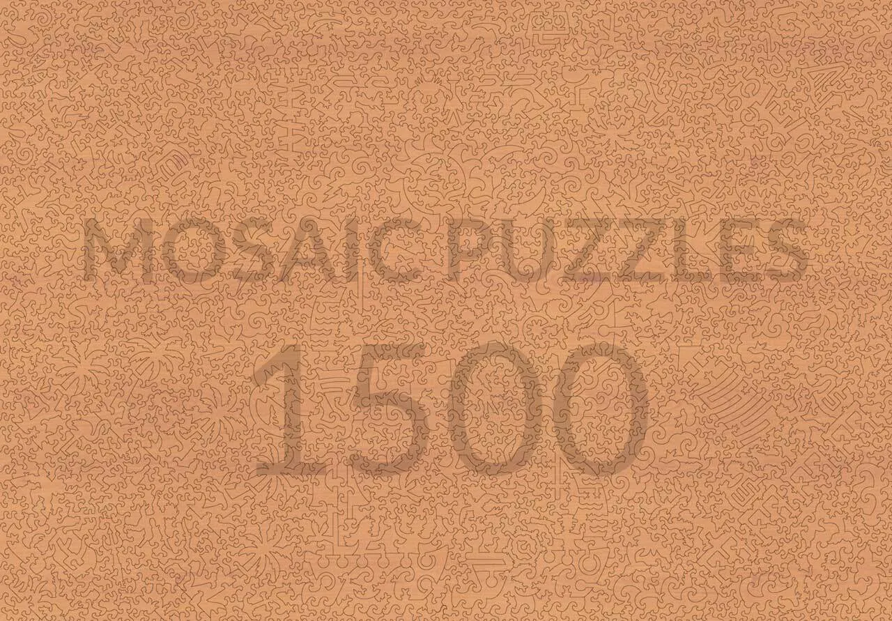 Mosaic Puzzles Curse Skull Island puzzle 50 piese copii pirati