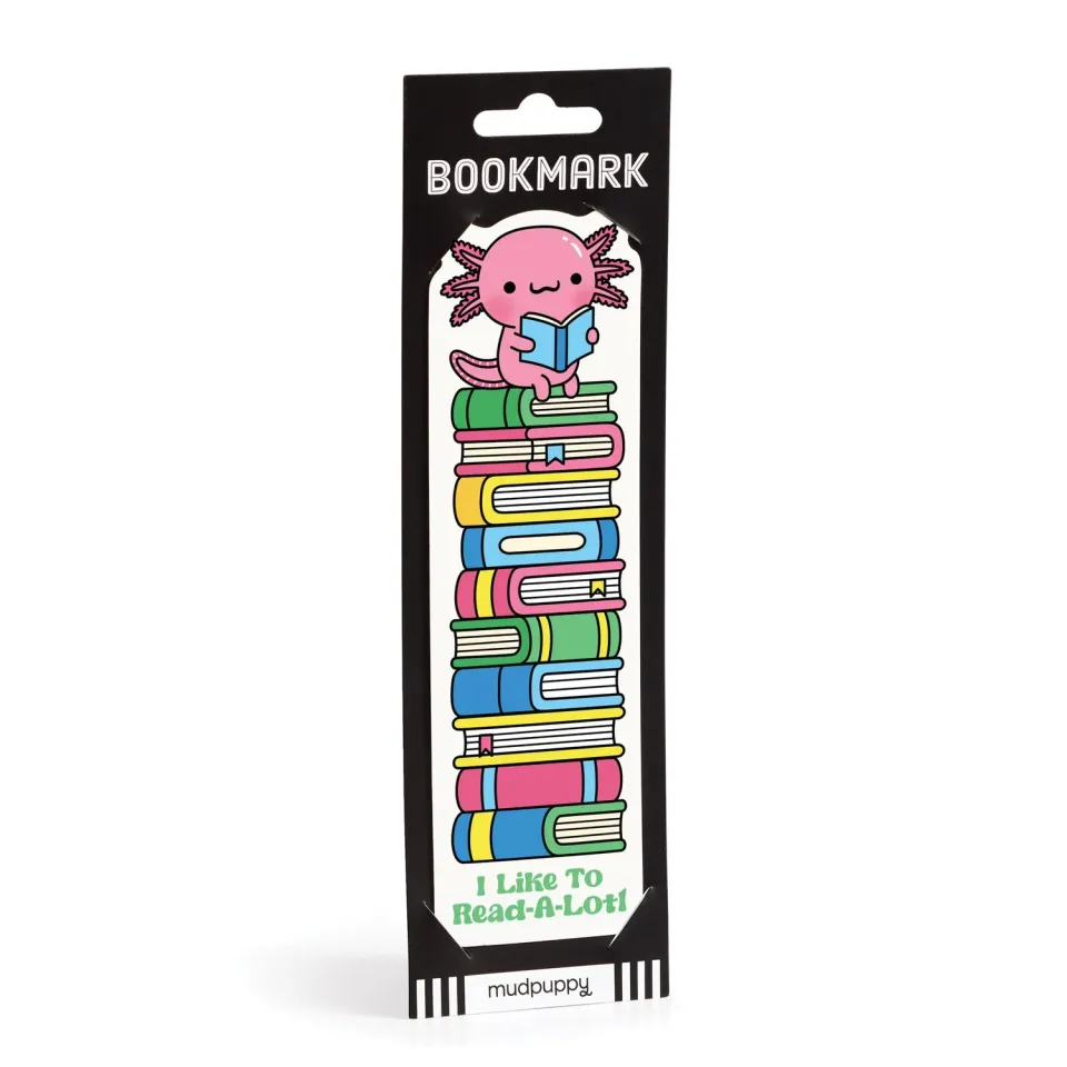 Mudpuppy Read-a-Lotl semn de carte axolotl