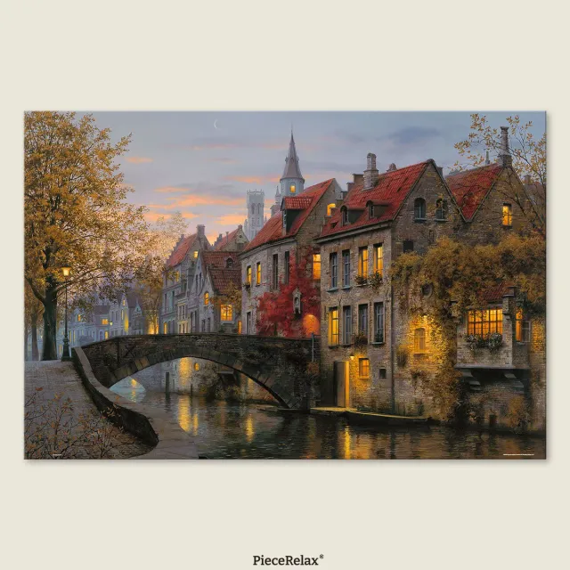 PieceRelax PieceClicks Silent Evening U1206 puzzle 2016 piese oras