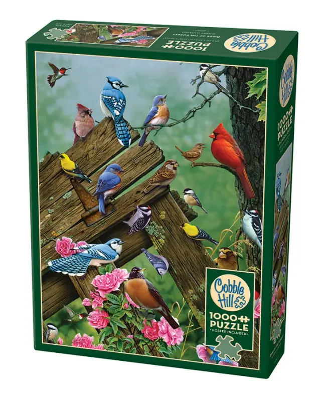 Cobble Hill Birds of the Forest puzzle 1000 piese păsări