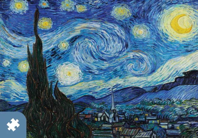 Traditions Starry Night Van Gogh puzzle carton 1000 piese