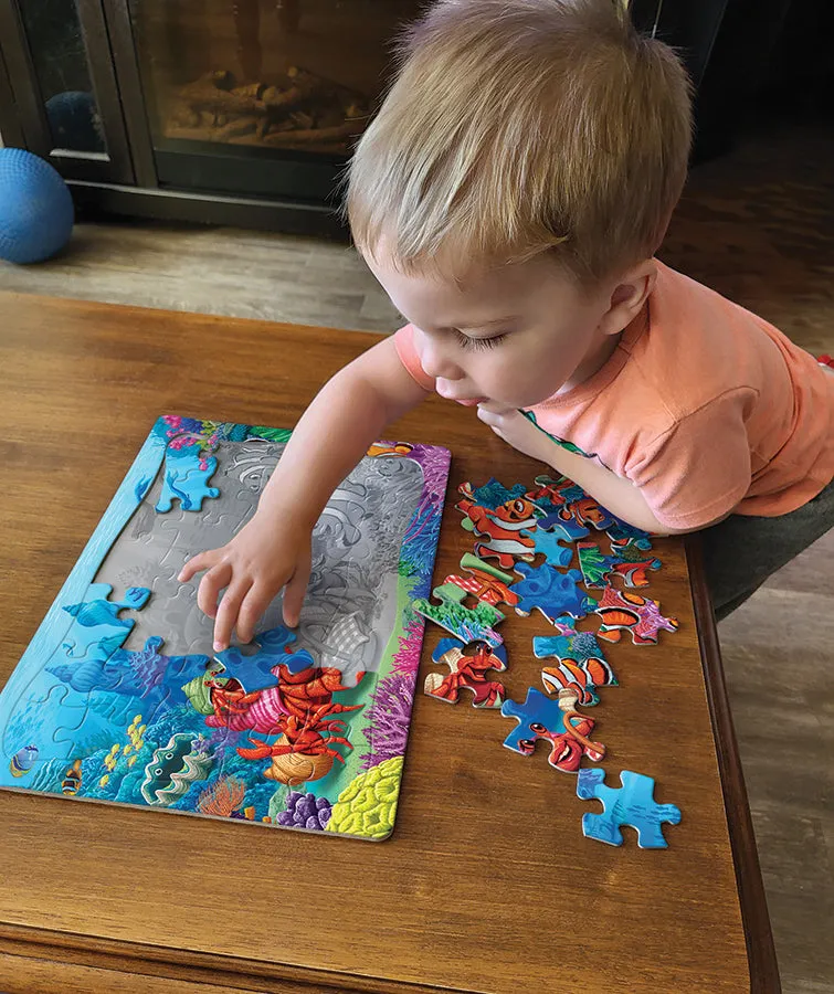 Cobble Hill Clownfish Gathering puzzle tava 35 piese ocean