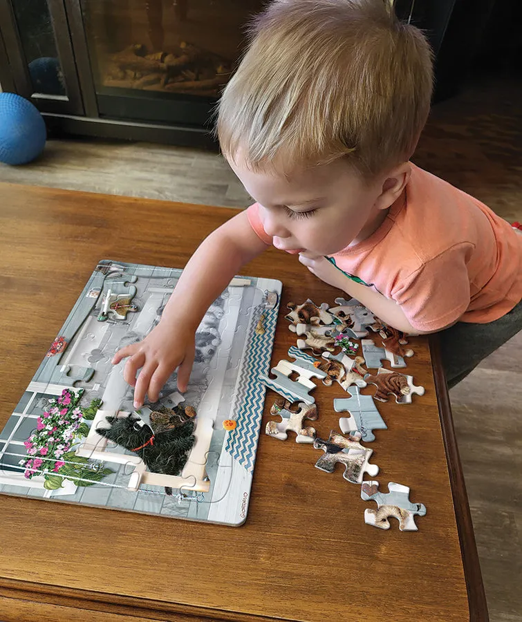 Cobble Hill Porch Swing Buddies puzzle 35 piese tava