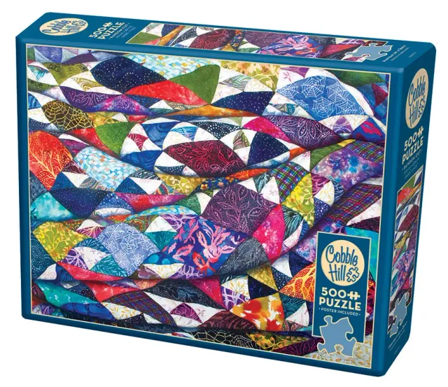 Cobble Hill Portrait of a Quilt puzzle 500 piese hobby