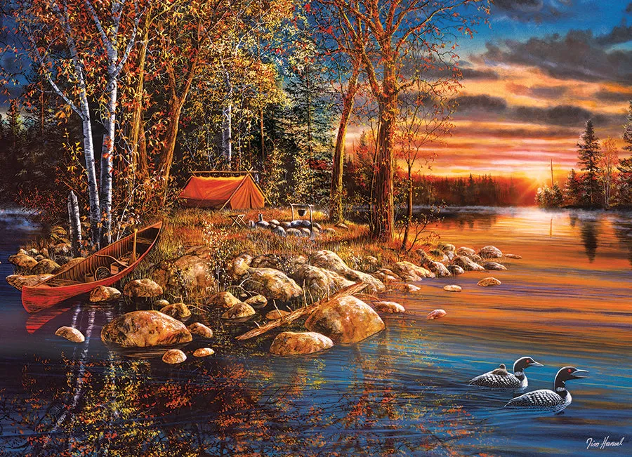 Cobble Hill Wake Up Call puzzle 1000 piese lac toamna