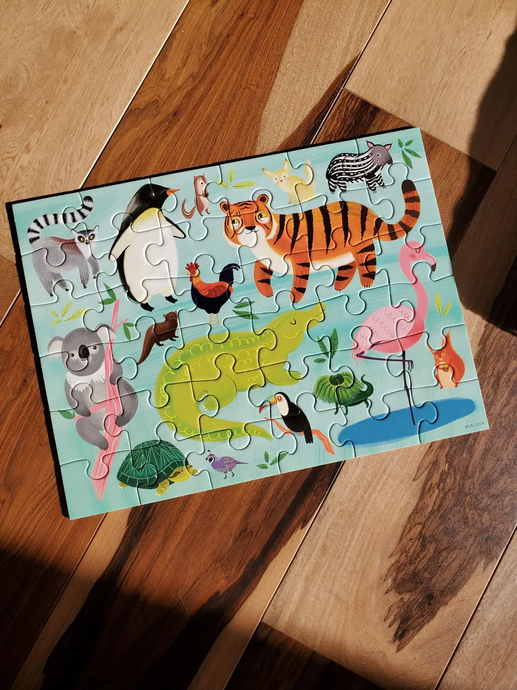 Mudpuppy Animals of the World puzzle 36 piese de voiaj