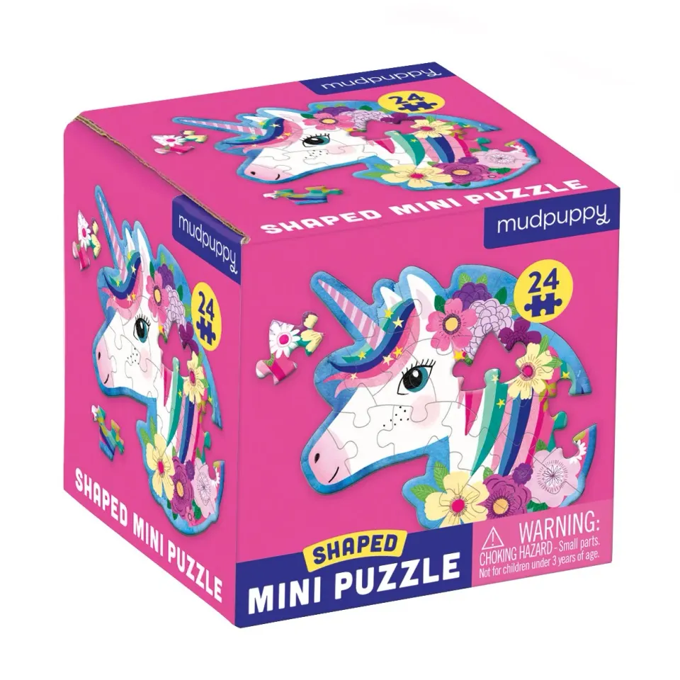 Mudpuppy Unicorn puzzle contur mini 24 piese