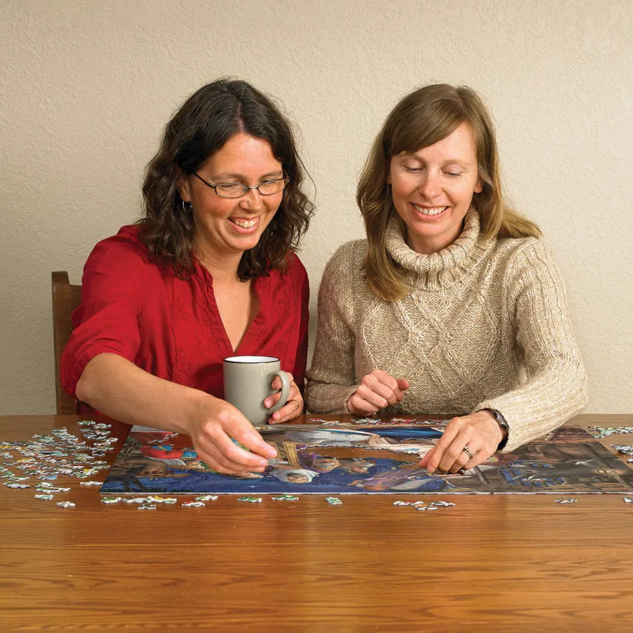Cobble Hill Miracle in Bethlehem puzzle 1000 piese Craciun