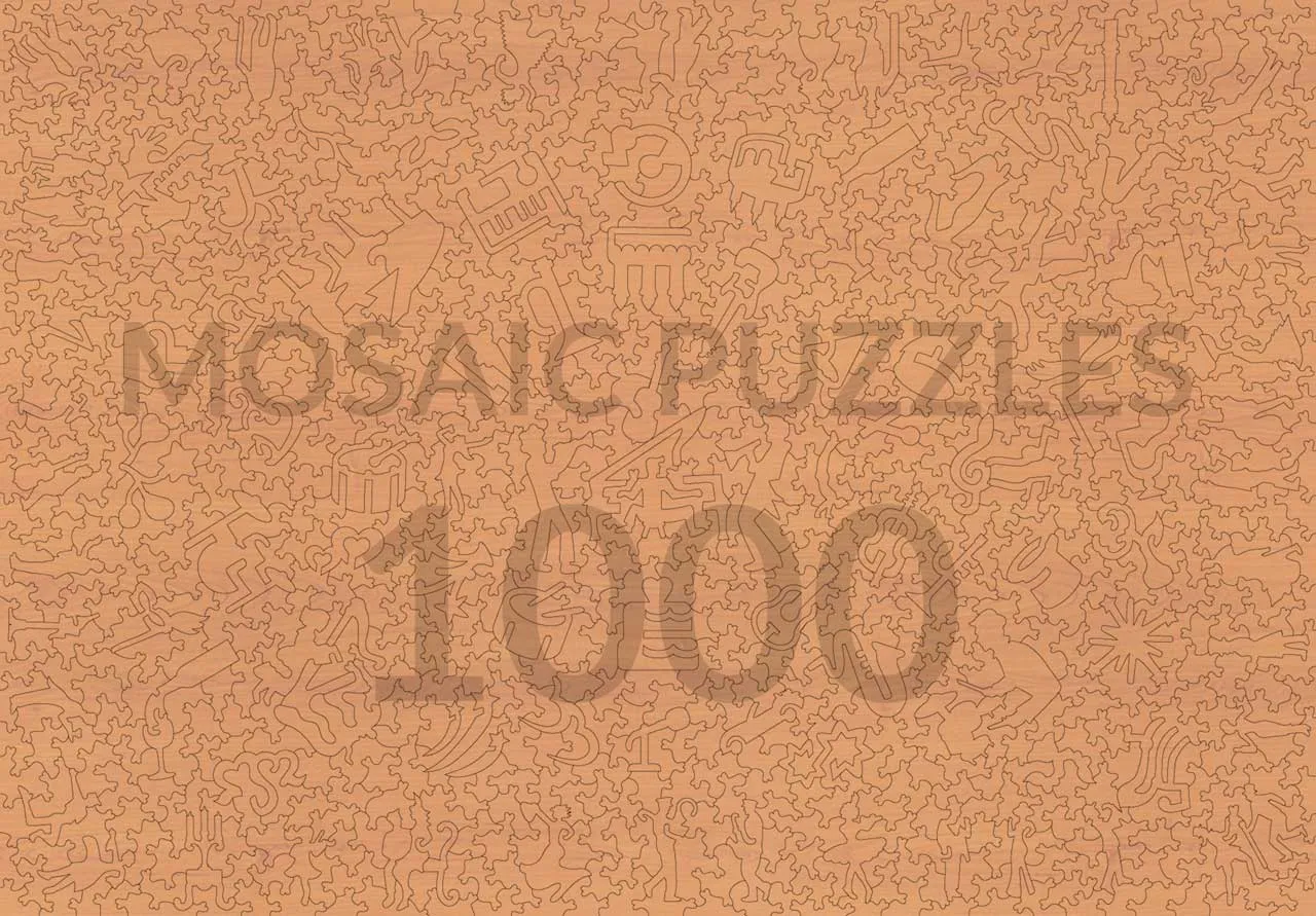Mosaic Puzzles Dance at Le Moulin de la Galette puzzle 500 piese impresionism