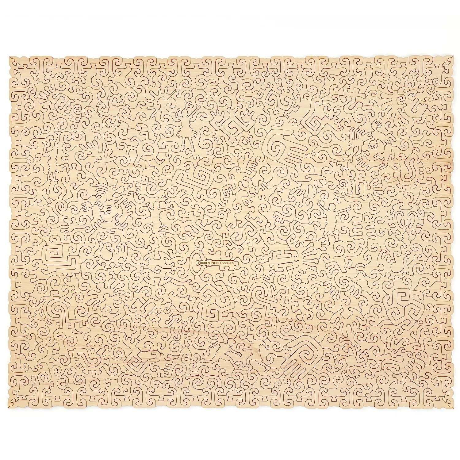 Hidden Piece Puzzles Worry puzzle 504 piese 43x34 cm