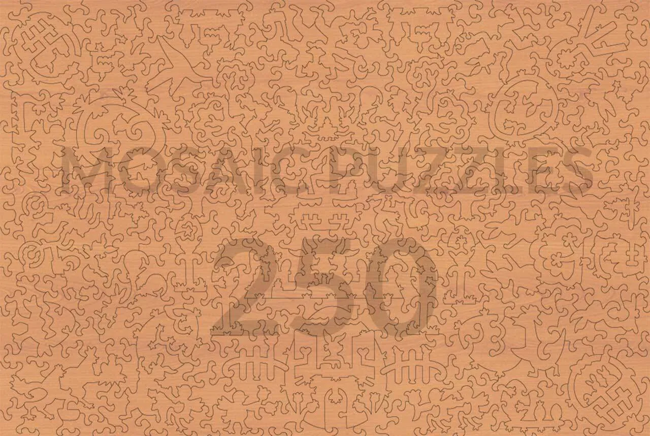 Mosaic Puzzles Bunny Family Picnic puzzle lemn 50 piese copii