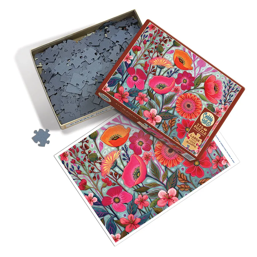 Cobble Hill Easy Handling Shady Garden puzzle 275 piese flori