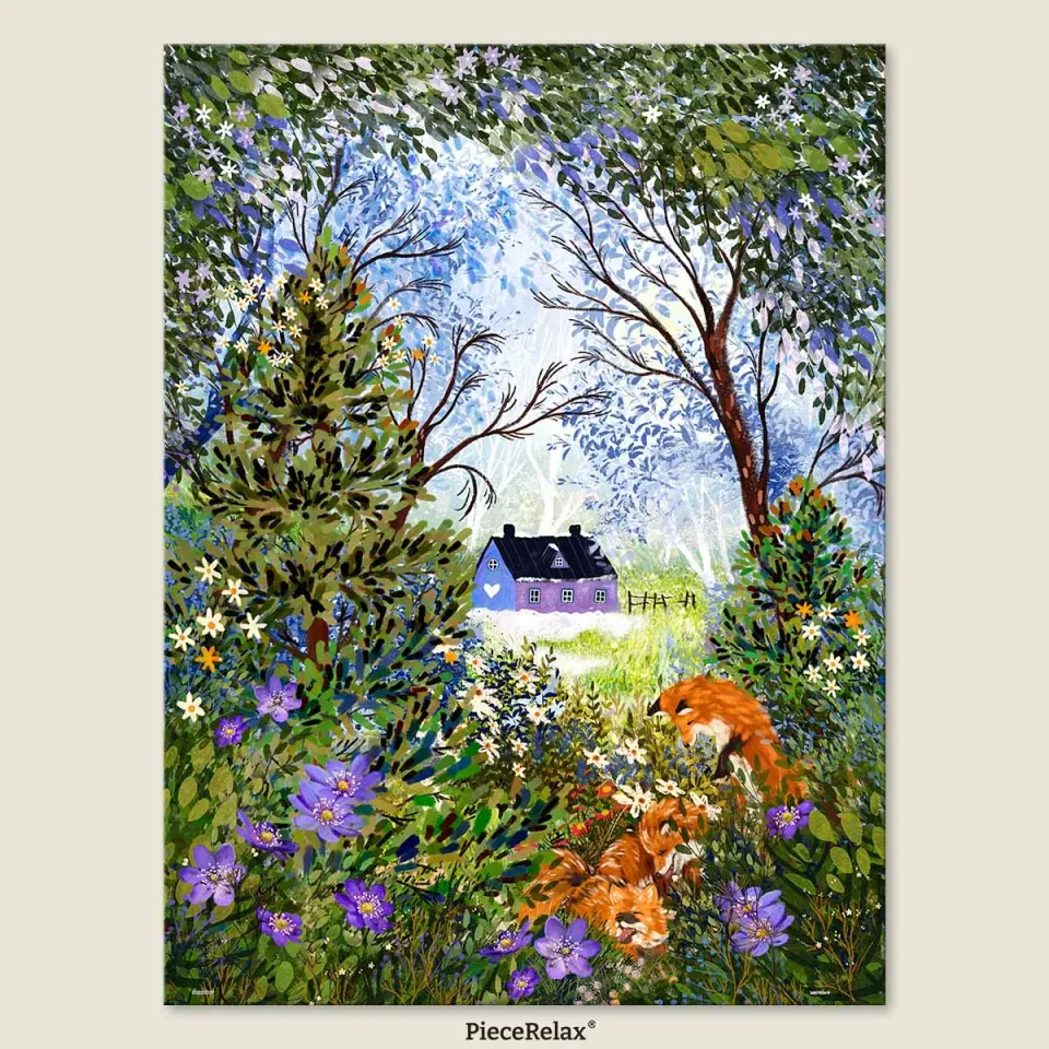 PieceRelax U1336 Thawing Woodland puzzle 1000 piese natura
