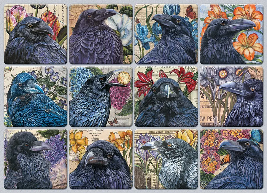 Cobble Hill A Constable of Ravens puzzle 1000 piese corbi
