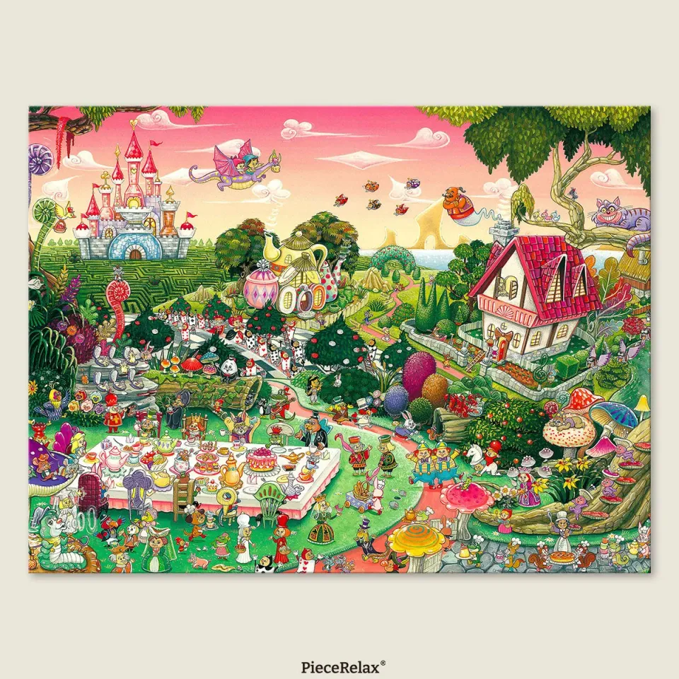 PieceRelax PieceClicks Alice in Wonderland U1197 puzzle 4032 piese