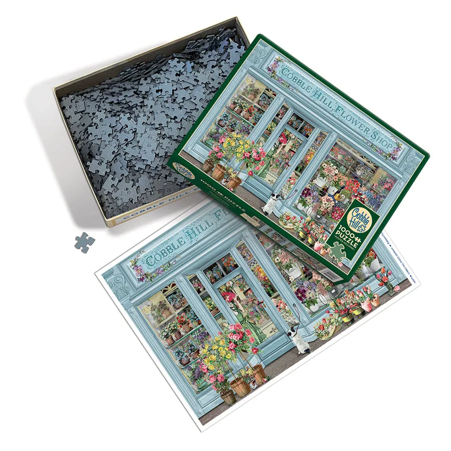 Cobble Hill Parisian Flowers puzzle 1000 piese florarie