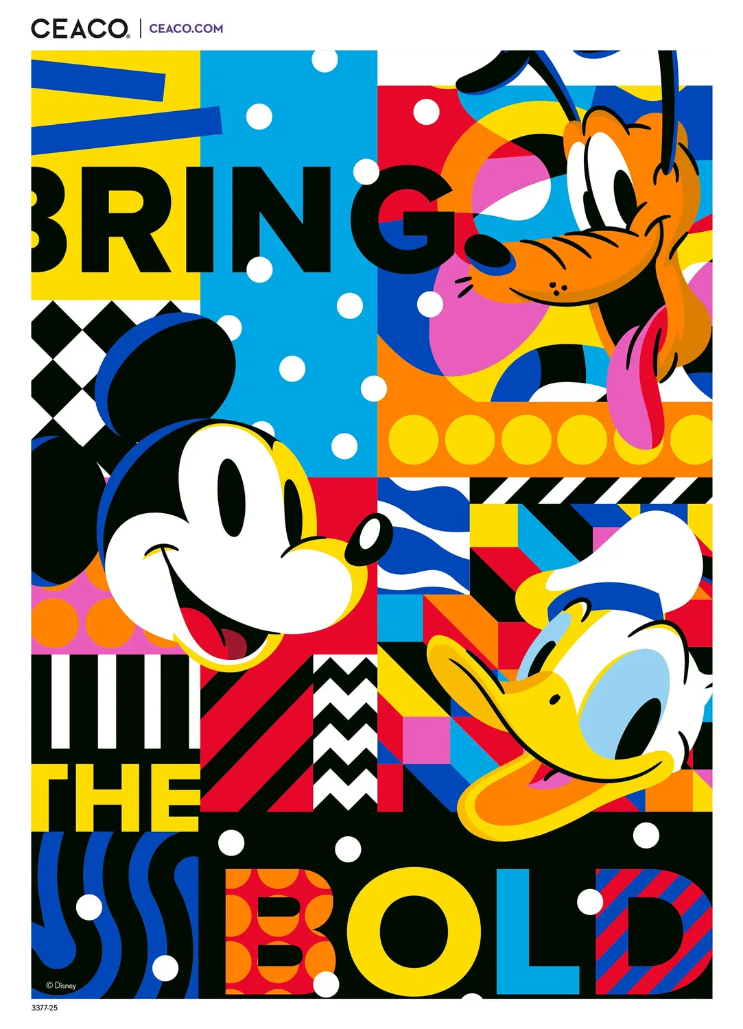 Ceaco Disney Fine Art Bring the Bold puzzle 1000 piese