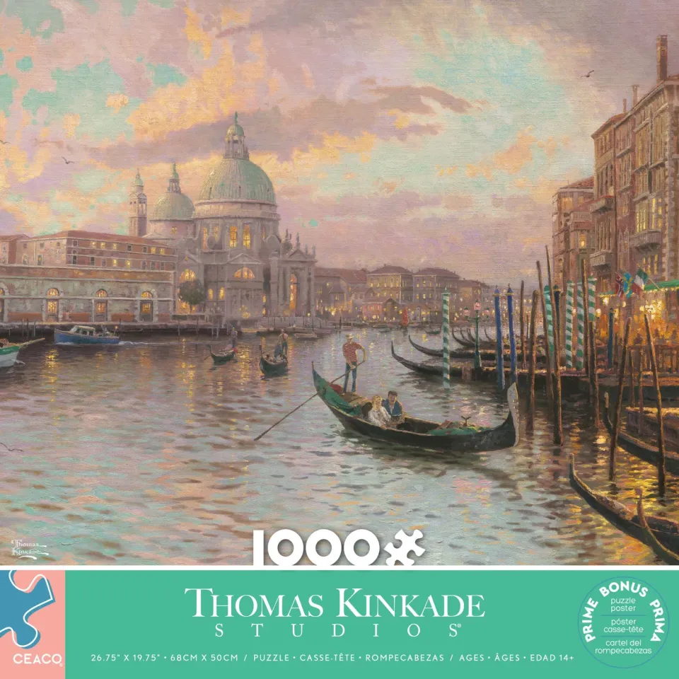 Ceaco Thomas Kinkade Venice puzzle 1000 piese