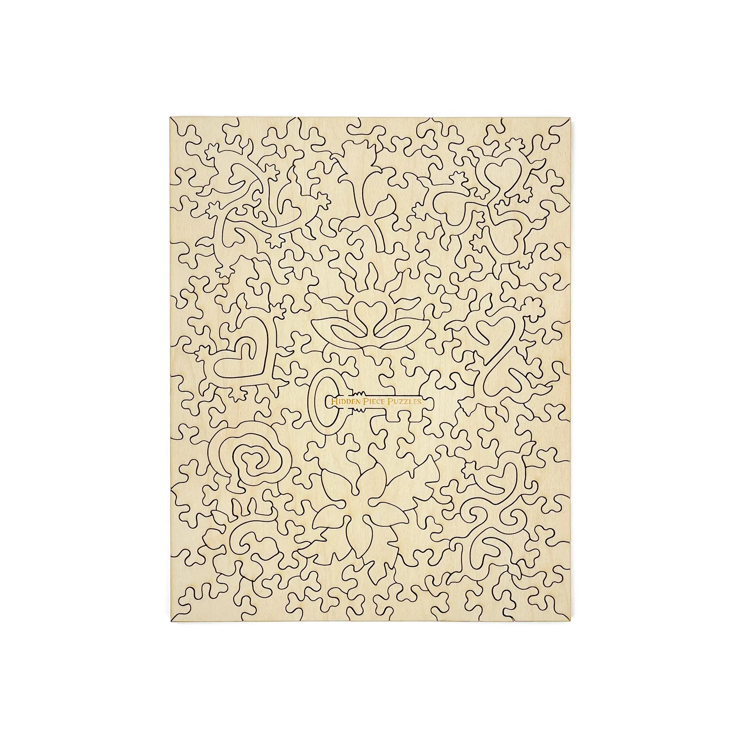 Hidden Piece Puzzles Big Blooming Love puzzle 109 piese 15x19 cm