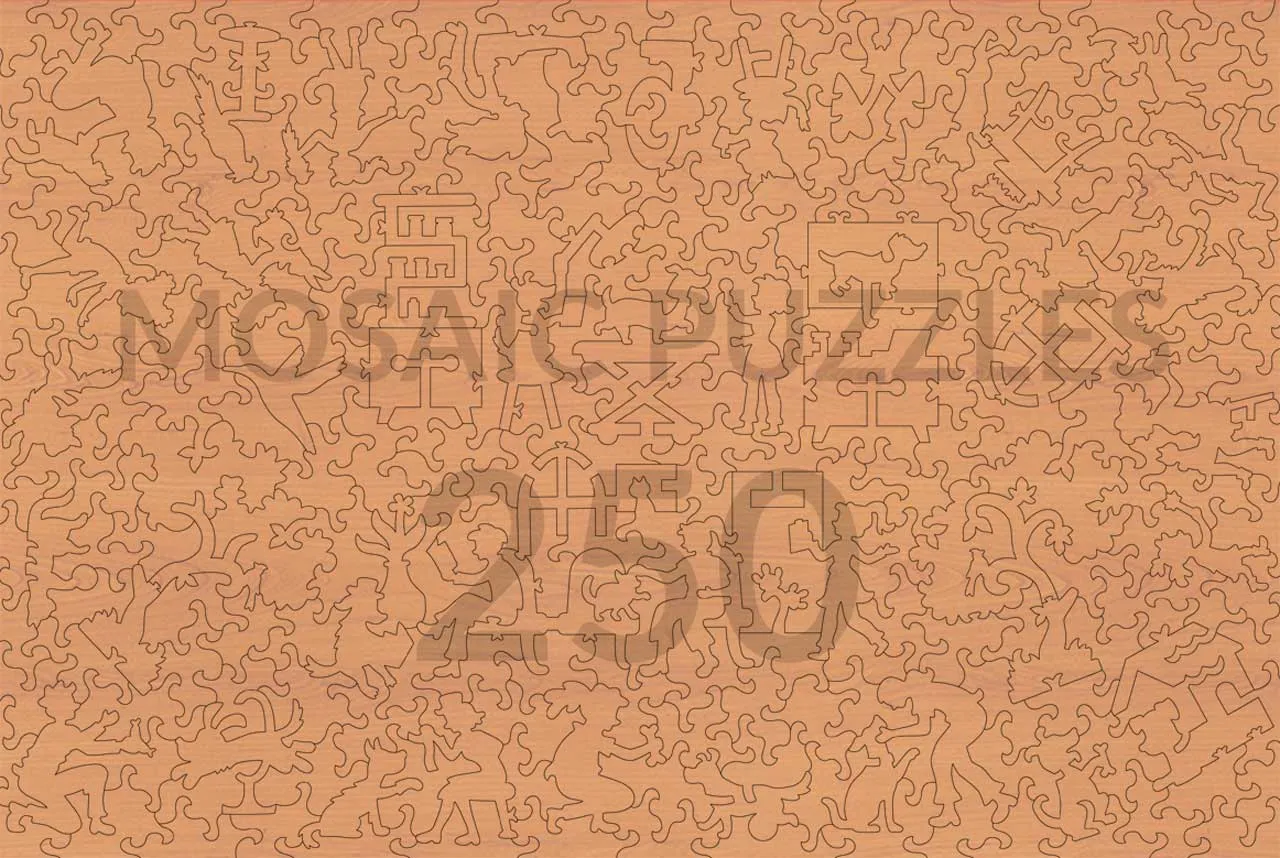 Mosaic Puzzles Sporting Pack puzzle lemn 1000 piese catei