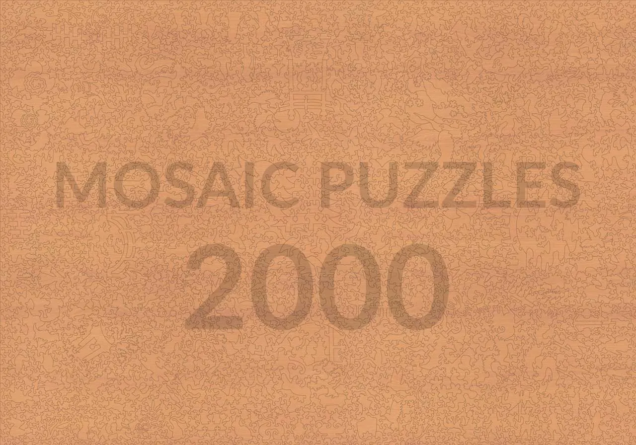 Mosaic Puzzles Temples Japanese Garden puzzle 250 piese Asia