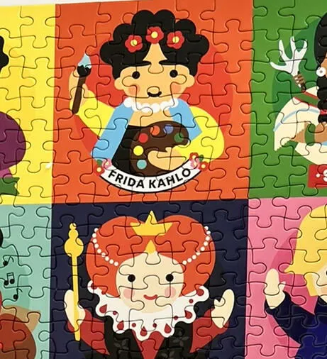 Mudpuppy Little Feminist puzzle 500 piese 51x51 cm