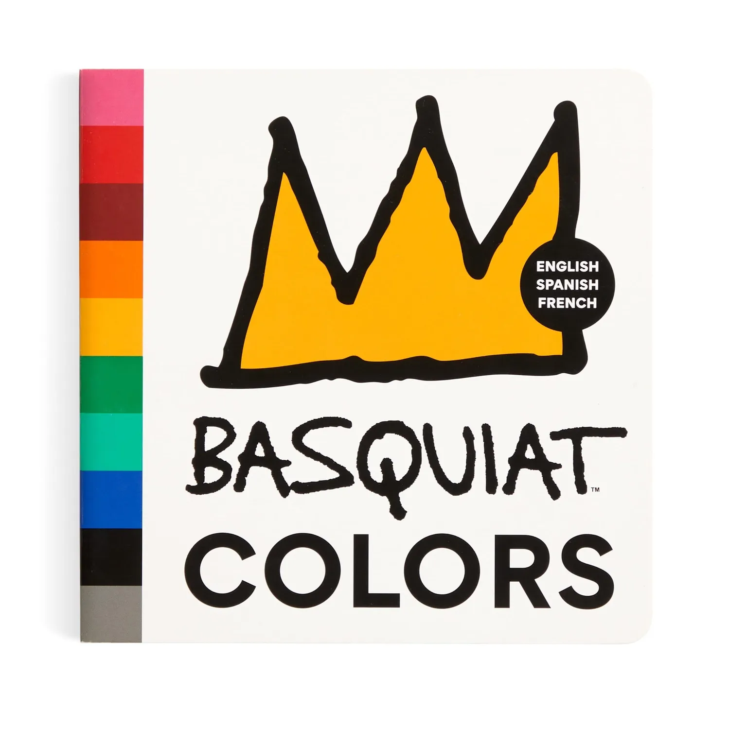 Mudpuppy Basquiat Colors carte cartonata 30 pagini