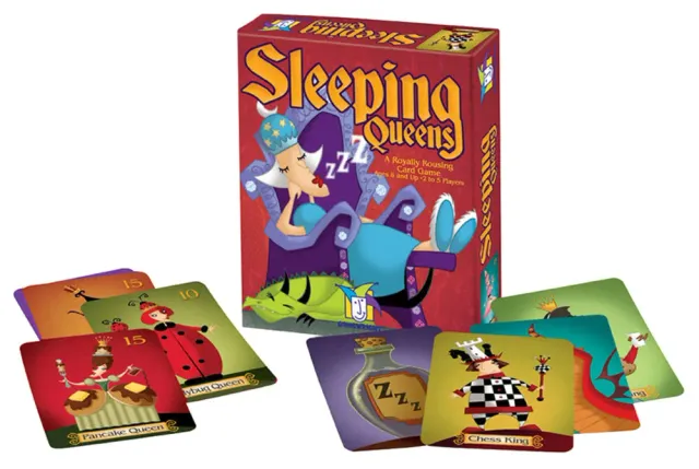 Gamewright Sleeping Queens joc de carti cu regine