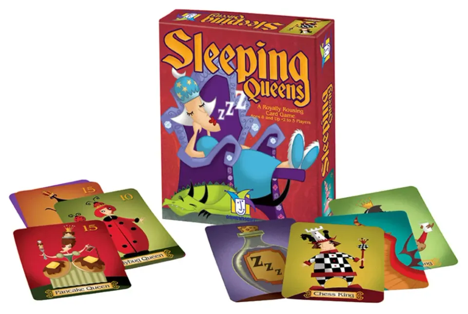 Gamewright Sleeping Queens joc de carti cu regine